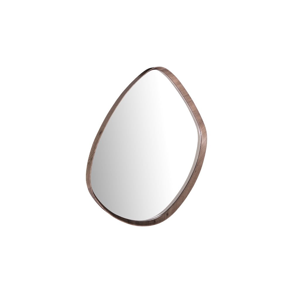 002ZUN001 Zuna Mirror Brown Pine Veneer 79 X 88cm
