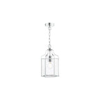 ALE8650 Aled Pendant Polished Chrome and Glass