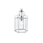 ALE8650 Aled Pendant Polished Chrome and Glass
