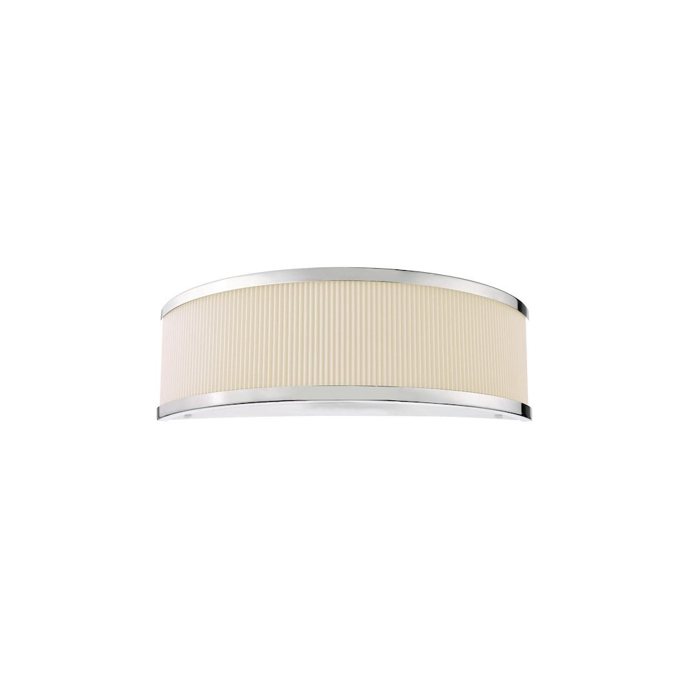 ALV0733 Alvaro Wall Light Polished Chrome With Ivory Shade