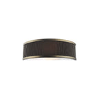 ALV0739 Alvaro Wall Light Antique Bronze With Brown Shade (S)