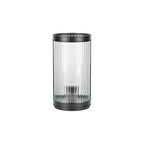 BIA4222 Bianka Table Lamp Matt Black and Ribbed Glass