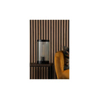 BIA4222 Bianka Table Lamp Matt Black and Ribbed Glass