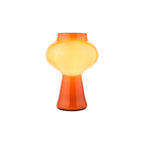 CHR4211 Chrissy Table Lamp Orange Art Glass