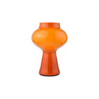 CHR4211 Chrissy Table Lamp Orange Art Glass