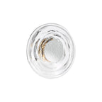 DEW0750 Dewey Wall Light Textured Glass and Polished Chrome LED