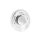 DEW0750 Dewey Wall Light Textured Glass and Polished Chrome LED