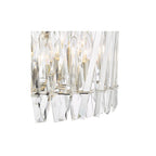 ENT0638 Entwine 6 Light Pendant Polished Nickel and Crystal