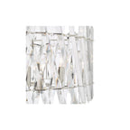 ENT0838 Entwine 8 Light Pendant Polished Nickel and Crystal