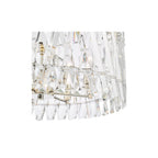 ENT0838 Entwine 8 Light Pendant Polished Nickel and Crystal