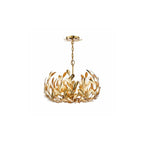 ERC0535 Ercilia 5 Light Pendant Gold Leaf