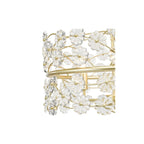 FON0335 Fonda 3 Light Pendant Satin Gold and Glass