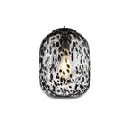 GET0122 Gethin Pendant Matt Black Glass and Black Confetti Glass (S)