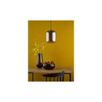 JUR0110 Jurek Pendant Satin Black and Smoked Glass LED