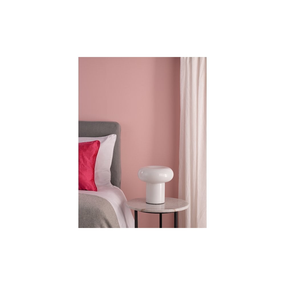 KAJ422 Kaja Table Lamp White Glass