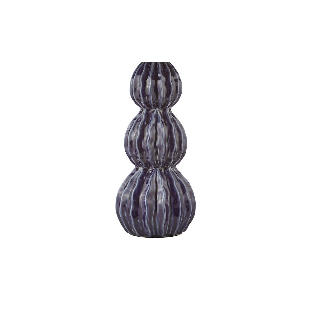 LOR4223 Lorelai Ceramic Table Lamp Blue With Shade