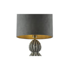 LOR4239 Lorelai Ceramic Table Lamp Grey With Shade