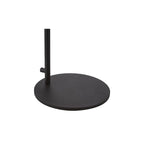 LYC4222 Lycia Table Lamp Matt Black and Smoked Ombre Glass