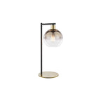 LYC4235 Lycia Table Lamp Satin Gold and Gold Ombre Glass