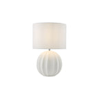 MAV4233 Mavis Ceramic Table Lamp Cream With Shade