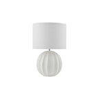 MAV4233 Mavis Ceramic Table Lamp Cream With Shade