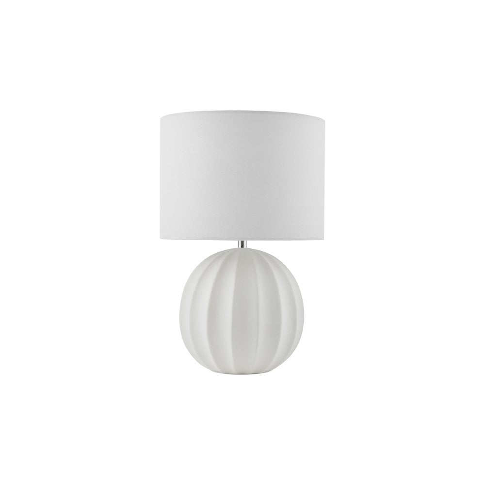 MAV4233 Mavis Ceramic Table Lamp Cream With Shade