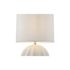 MAV4233 Mavis Ceramic Table Lamp Cream With Shade