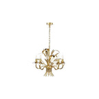 PHA0535 Phaedra 5 Light Pendant Gold