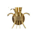 PHA0935 Phaedra 2 Light Wall Light Gold