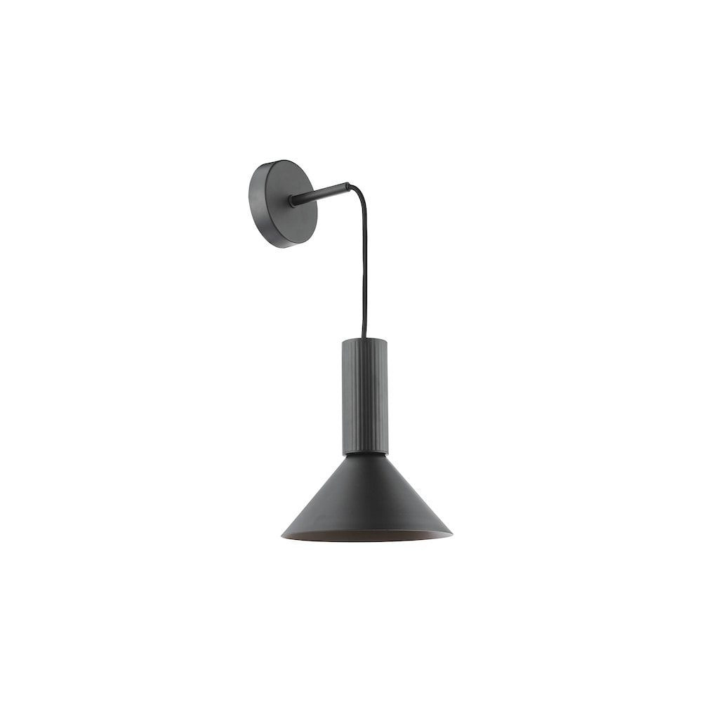 RAG0122 Ragnar Pendant/Wall Light Satin Black