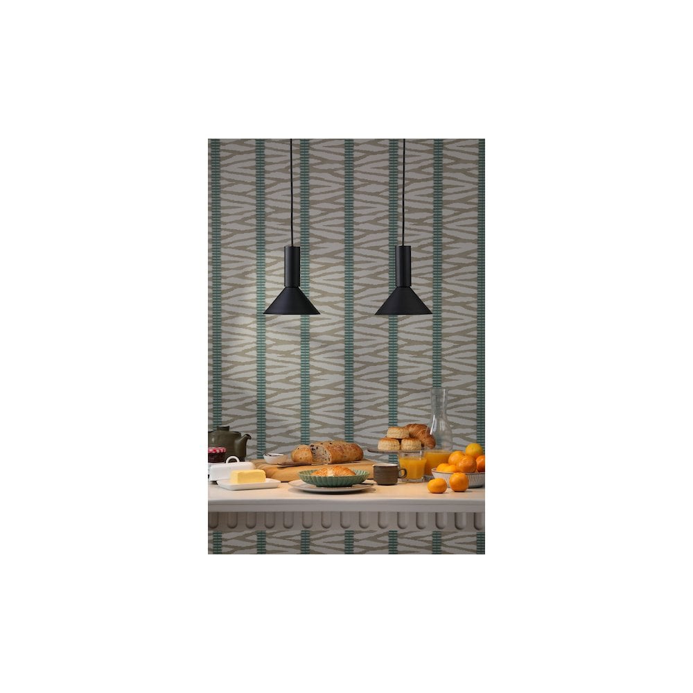 RAG0122 Ragnar Pendant/Wall Light Satin Black