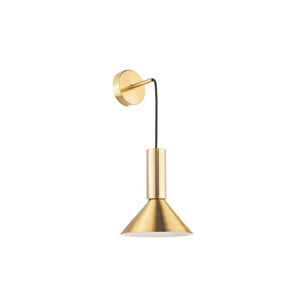 RAG0140 Ragnar Pendant/Wall Light Natural Brass