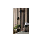 RAM0722 Ramona Pendant/Wall Light Matt Black Ombre Glass LED