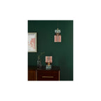 RHU0103 Rhubarb Pendant Pink and Green Ribbed Glass
