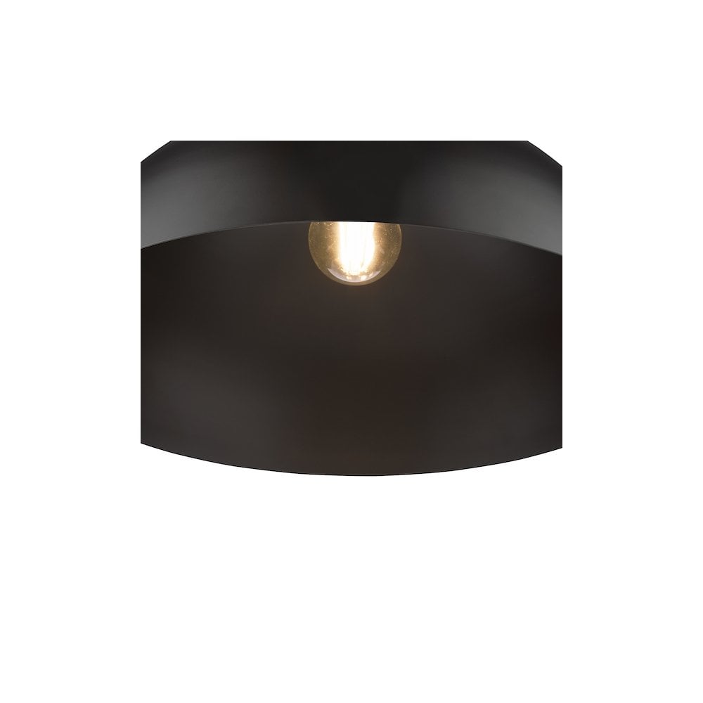 RIY8622 Riya Small Pendant Matt Black