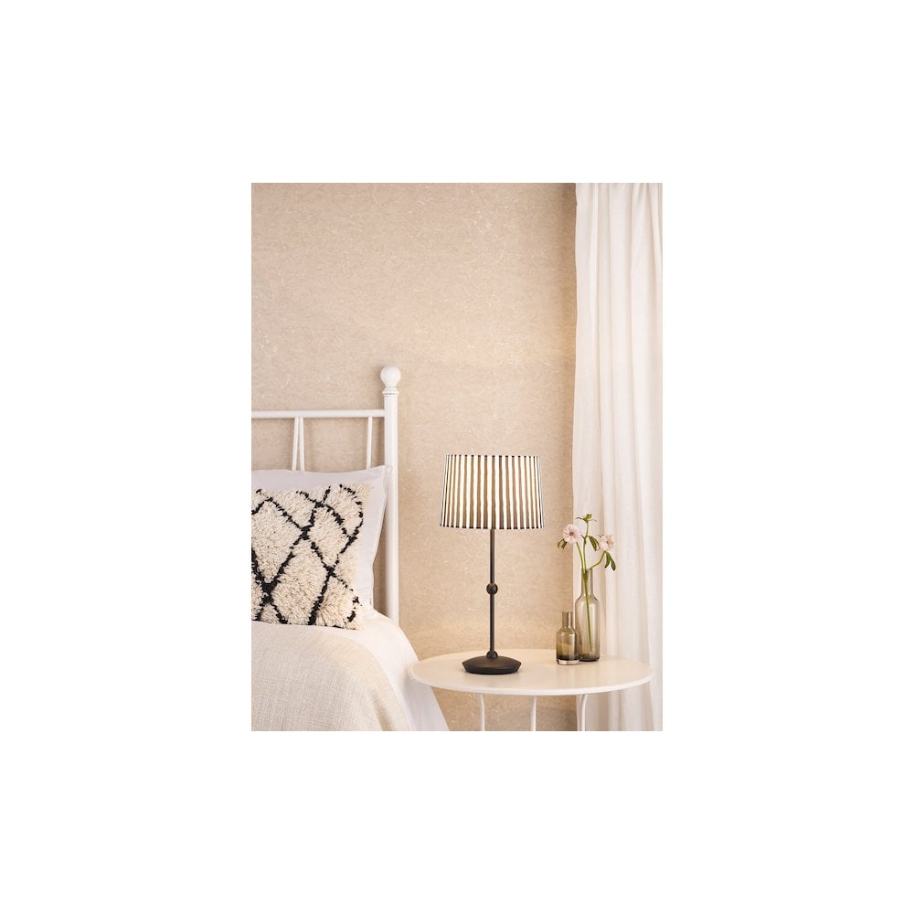 SOS4222 Sosa Table Lamp Matt Black With Shade