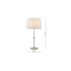 SOS4229 Sosa Table Lamp Matt Taupe With Shade