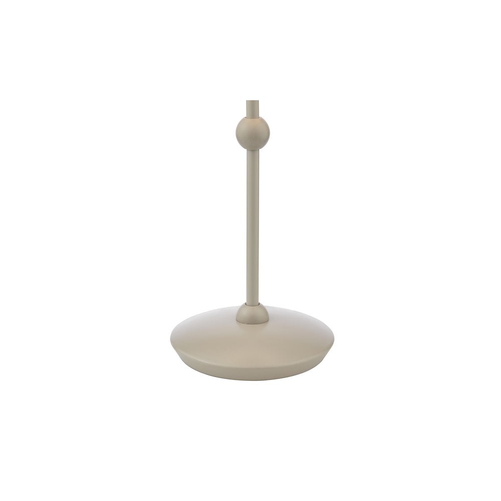 SOS4229 Sosa Table Lamp Matt Taupe With Shade