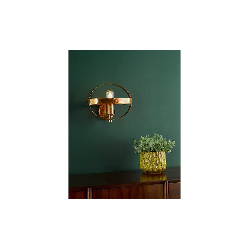 SYM0764 Symbol Wall Light Mottled Copper