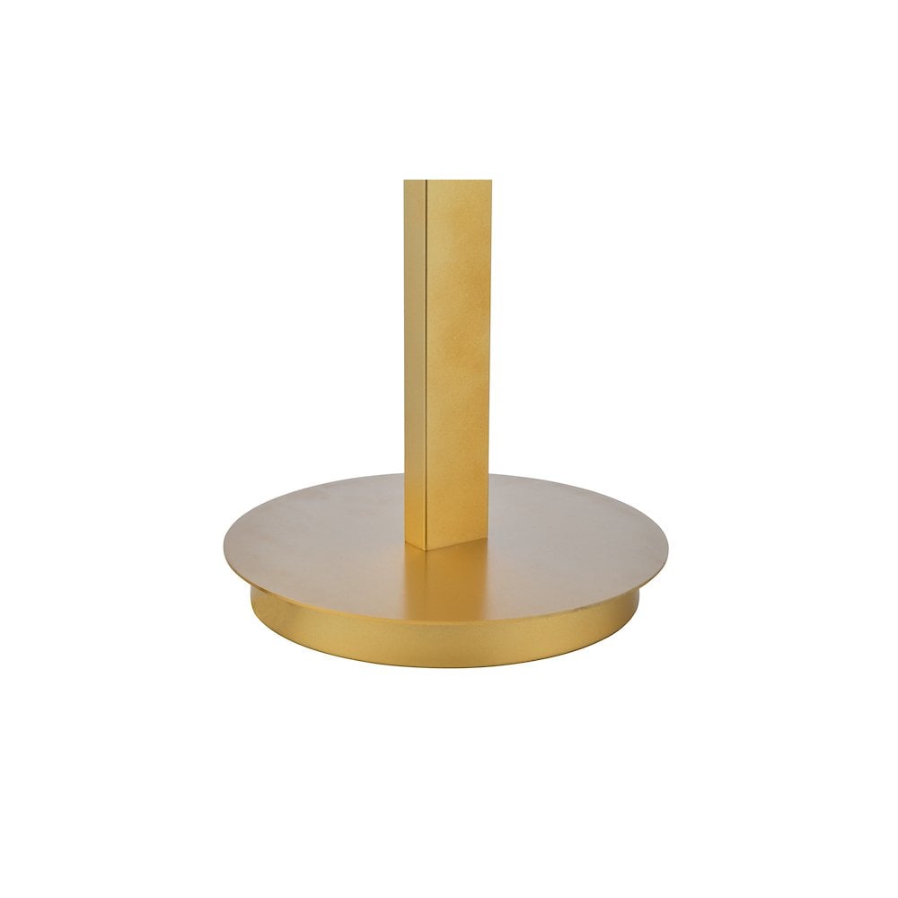 TAU4235 Tauri Table Lamp Matt Gold and Opal Glass