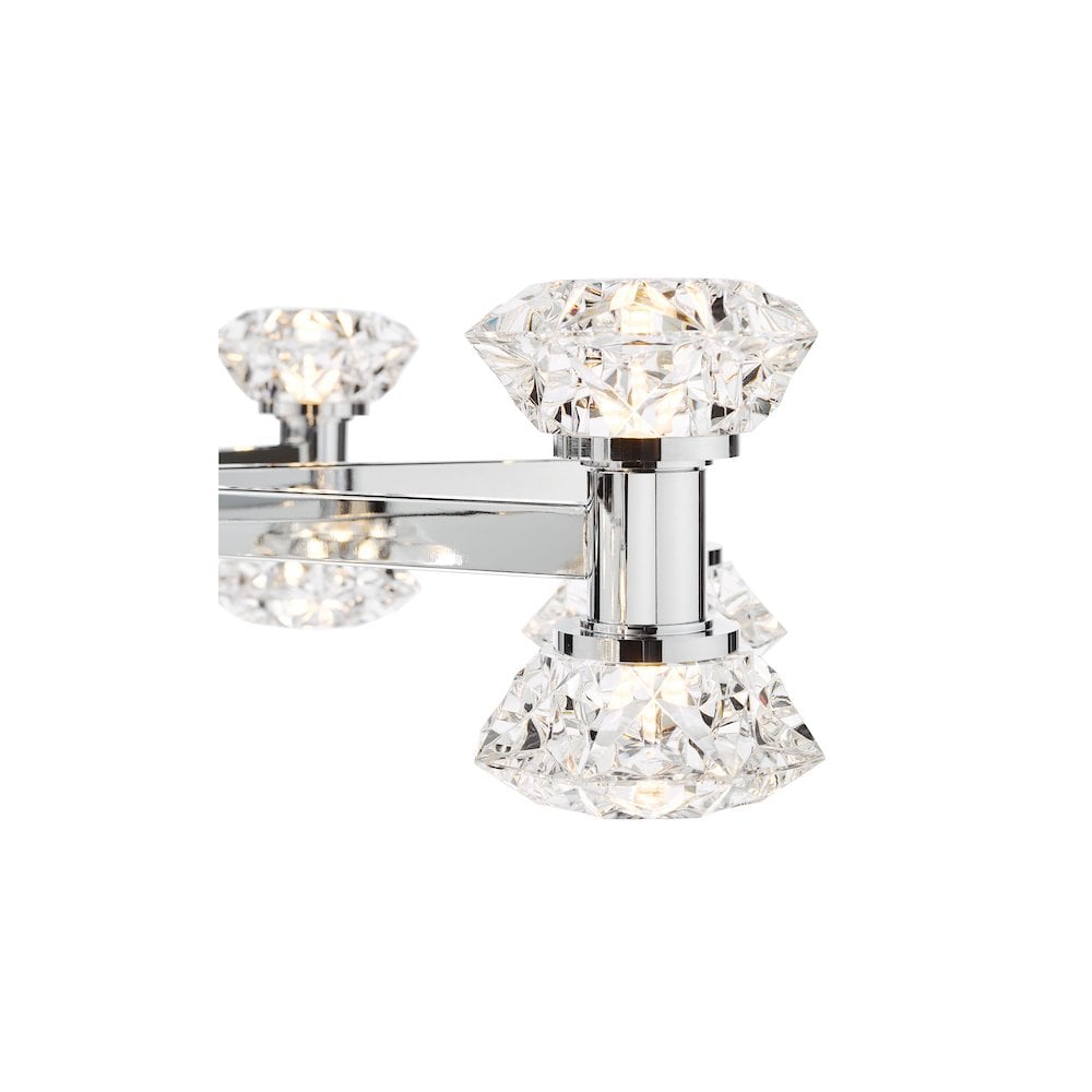TIA1650 Tiana 16 Light Armed Pendant Polished Chrome