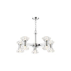 TIA2350 Tiana 10 Light Armed Pendant Polished Chrome