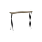 001DAT002 Data Console Table Oak Effect