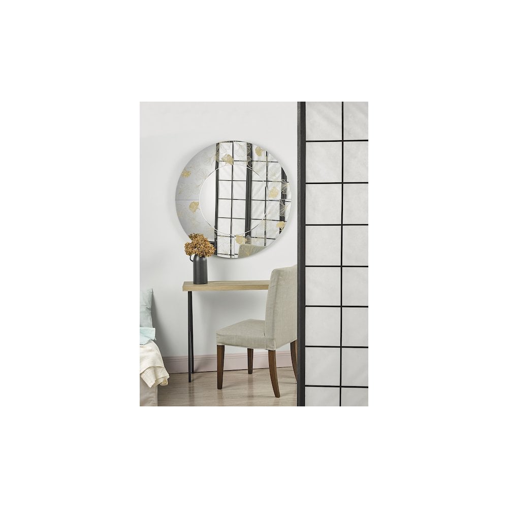 001DAT002 Data Console Table Oak Effect