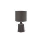 CHL4139 Chloris Small Table Lamp Grey With Shade