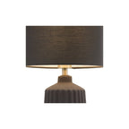 CHL4139 Chloris Small Table Lamp Grey With Shade