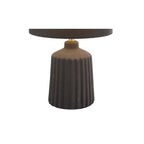 CHL4139 Chloris Small Table Lamp Grey With Shade