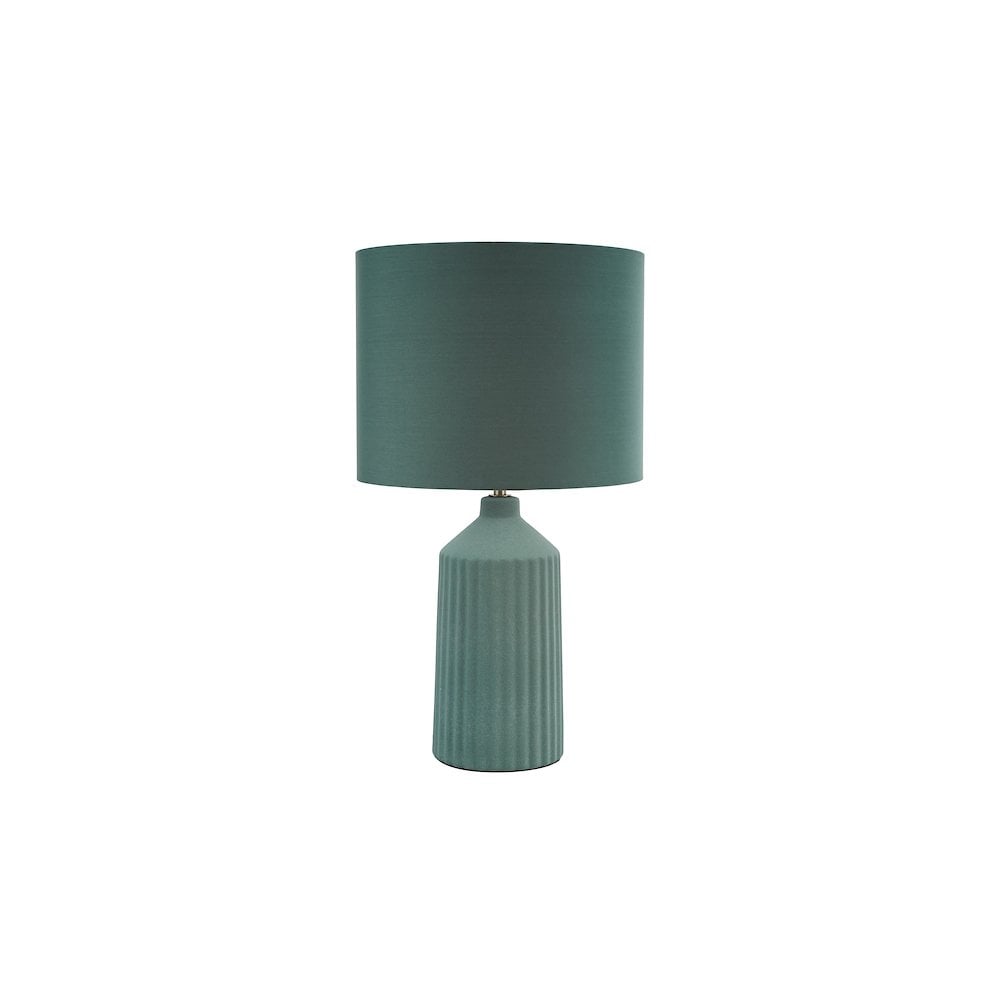 CHL4324 Chloris Large Table Lamp Green With Shade