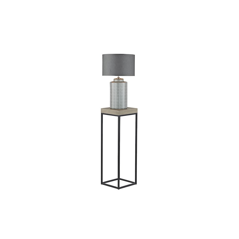 001FAB001 Fabio Nest of 2 Plant Stand Oak Style Effect