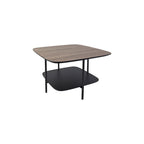 001OKA001 Oka Coffee Table Mocha Veneer and Matt Black